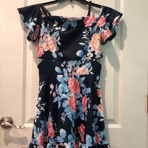 Floral formal teen dress!!